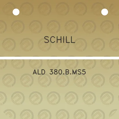 schill-ald-380bms5