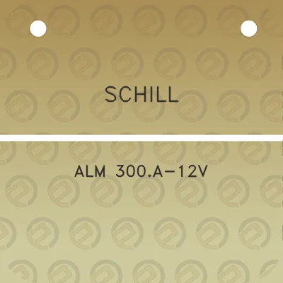 schill-alm-300a-12v