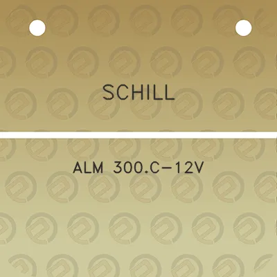 schill-alm-300c-12v