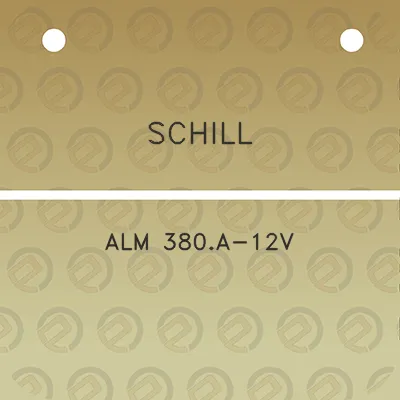 schill-alm-380a-12v