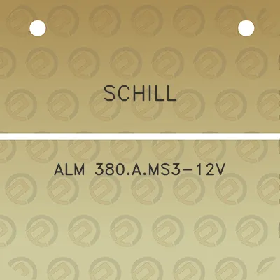 schill-alm-380ams3-12v