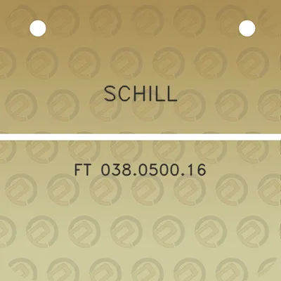 schill-ft-038050016