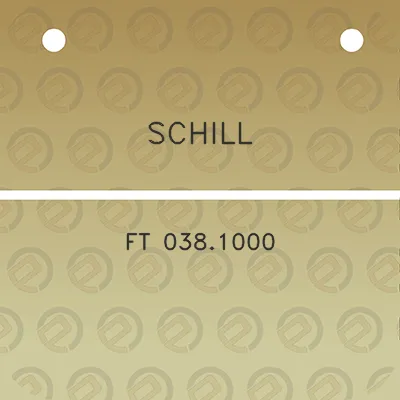 schill-ft-0381000