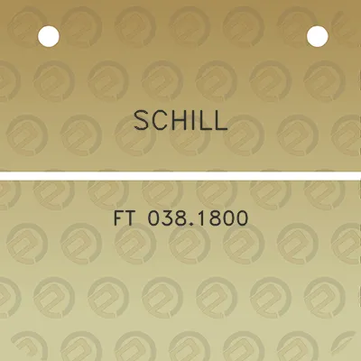 schill-ft-0381800