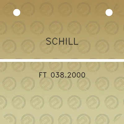 schill-ft-0382000