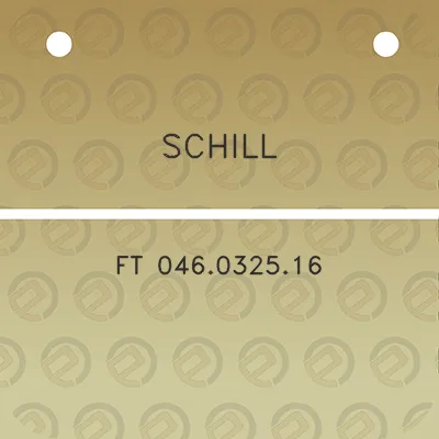 schill-ft-046032516