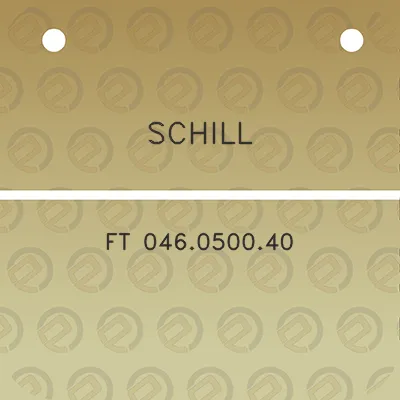 schill-ft-046050040