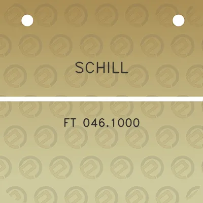 schill-ft-0461000