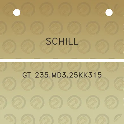 schill-gt-235md325kk315