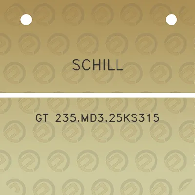 schill-gt-235md325ks315