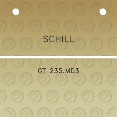 schill-gt-235md3