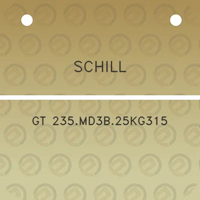 schill-gt-235md3b25kg315