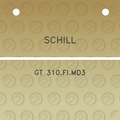 schill-gt-310fimd3