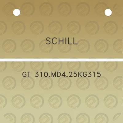 schill-gt-310md425kg315