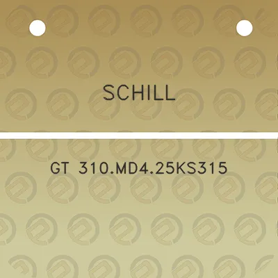 schill-gt-310md425ks315