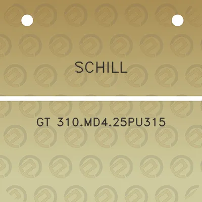 schill-gt-310md425pu315