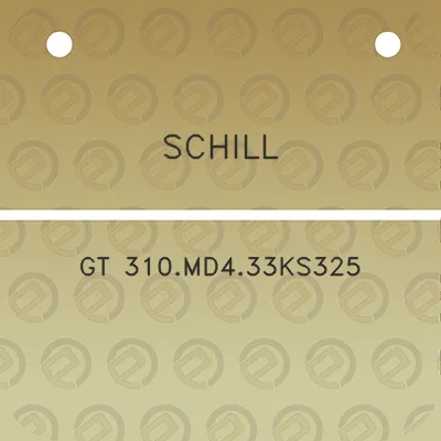 schill-gt-310md433ks325