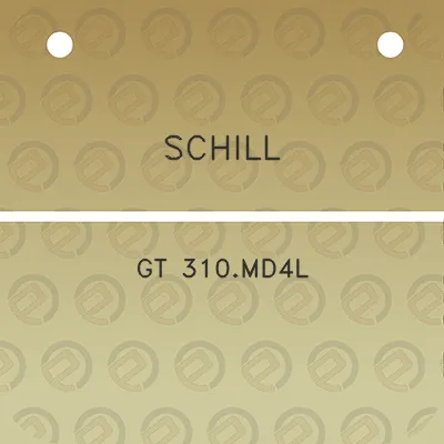 schill-gt-310md4l