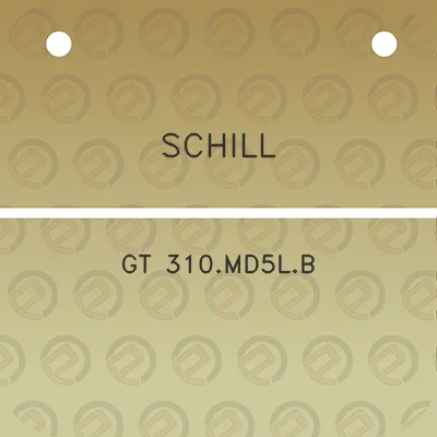 schill-gt-310md5lb