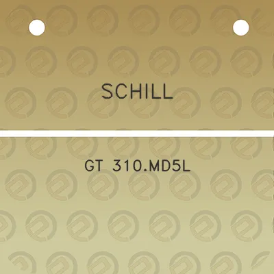 schill-gt-310md5l