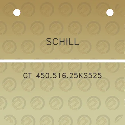 schill-gt-45051625ks525