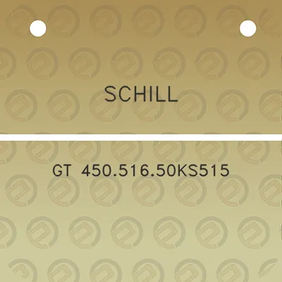 schill-gt-45051650ks515