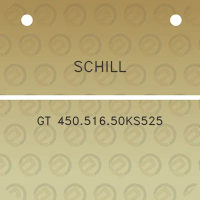 schill-gt-45051650ks525