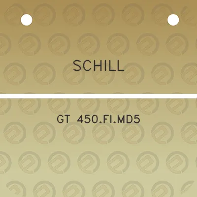 schill-gt-450fimd5