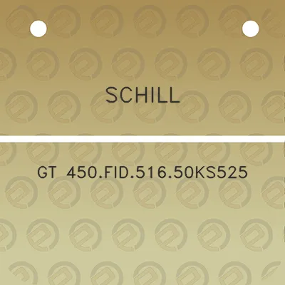 schill-gt-450fid51650ks525