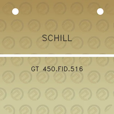 schill-gt-450fid516