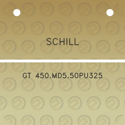 schill-gt-450md550pu325