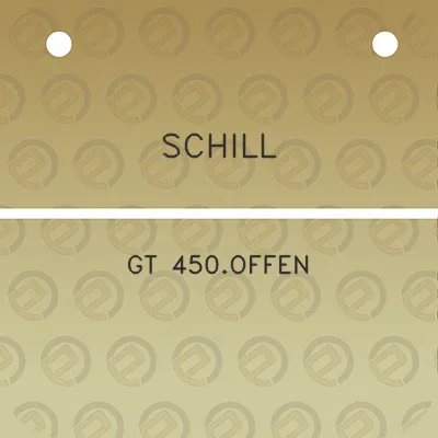 schill-gt-450offen