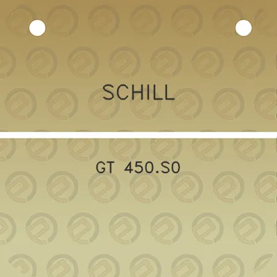 schill-gt-450s0