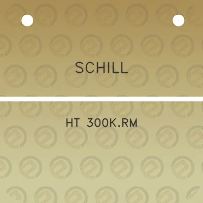 schill-ht-300krm