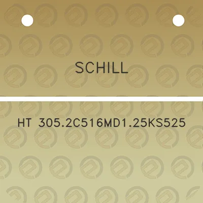 schill-ht-3052c516md125ks525