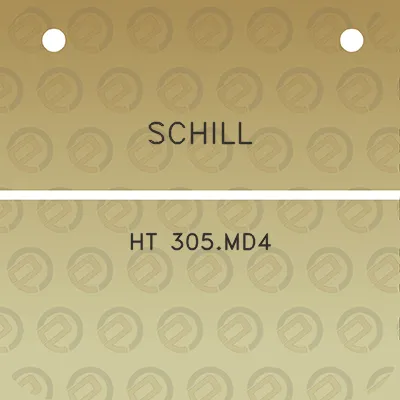 schill-ht-305md4