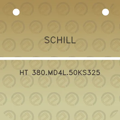 schill-ht-380md4l50ks325