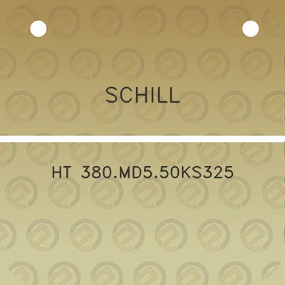 schill-ht-380md550ks325