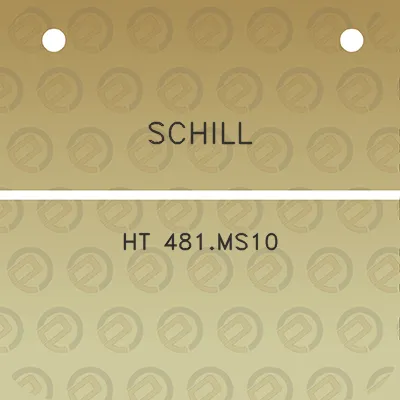 schill-ht-481ms10