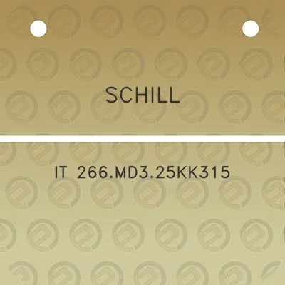 schill-it-266md325kk315