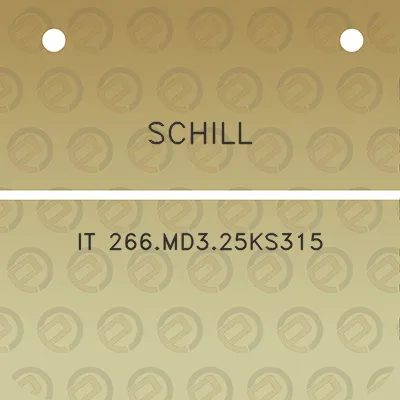 schill-it-266md325ks315