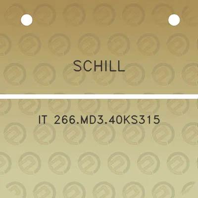 schill-it-266md340ks315