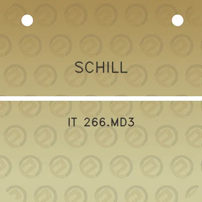 schill-it-266md3