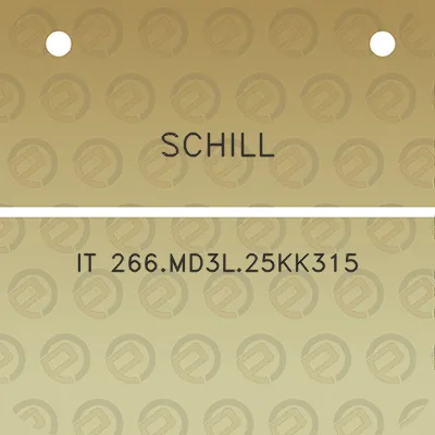 schill-it-266md3l25kk315