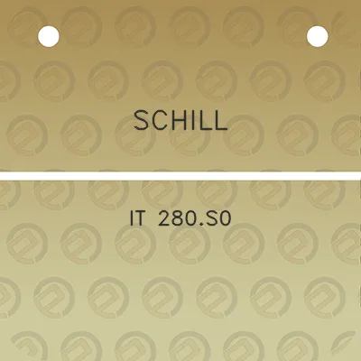 schill-it-280s0