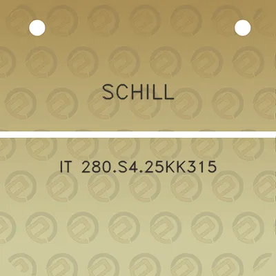 schill-it-280s425kk315