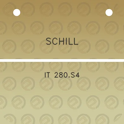 schill-it-280s4