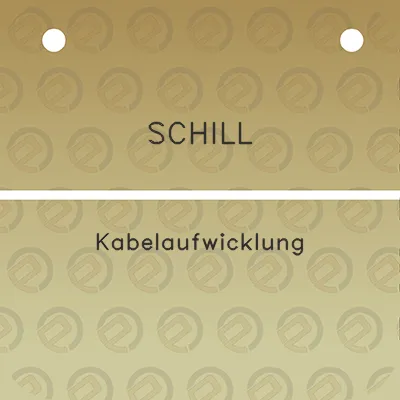 schill-kabelaufwicklung