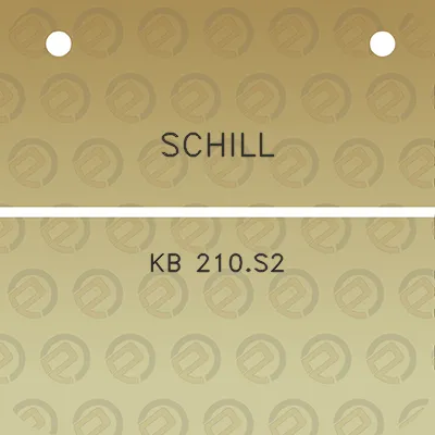 schill-kb-210s2