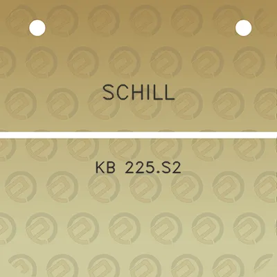 schill-kb-225s2